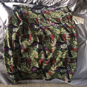 NWT Cassie skirt from luluroe